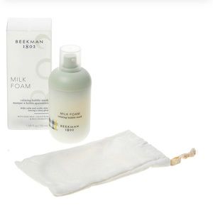Brand New in Unopened Box: Beekman 1802 Milk Foam Calming Bubble Face Mask